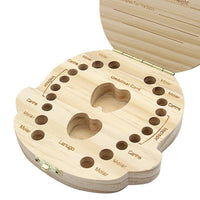 1Pc or 2Pcs Kids and Baby Tooth Keepsake Boxes Boy