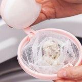 6 Pack Floating Lint Mesh Bags for Top Load Washing Machine Reusable Laundry Hair Catcher Laundry Ball