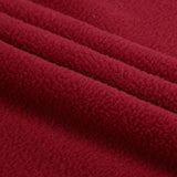 3XL Pet Dog Warm Coat Fleece Jacket Jumper Sweater Winter Clothes-Wine Red