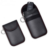 2Pcs Car Key Fob Shielding Bag Anti-Theft Pouches