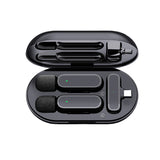 Wireless Lapel Microphone Lavalier Mics with Charging Case for Type-C Interface
