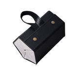 5 Slots Foldable Eyeglasses Organizer Travel Glasses Case Hanging Eyeglass Holder Black
