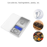 Mini Digital Pocket Scale 0.01g/500g Portable Kitchen LCD Gram Scale