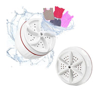 Mini Portable Ultrasonic Turbine Dishwashers USB Powered Washing Machine