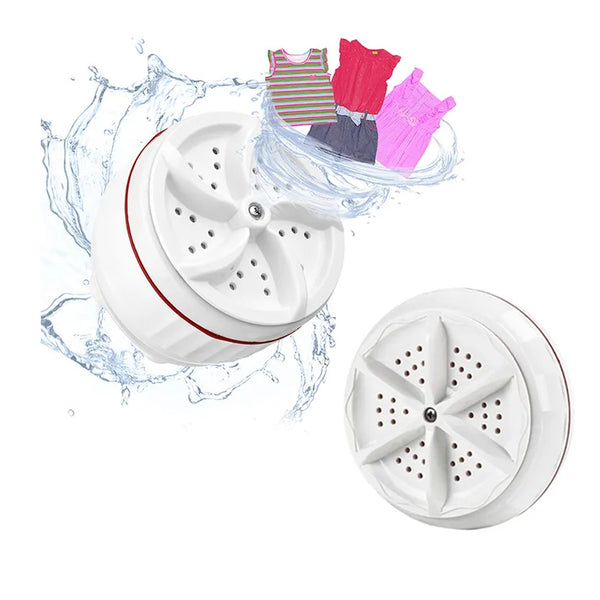 Mini Portable Ultrasonic Turbine Dishwashers USB Powered Washing Machine