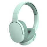 Foldable Wireless Bluetooth Stereo Over Ear Headphone Green