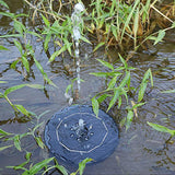 Solar Fountain Pump Solar Powered Floating Water Fountain with 7 Nozzles