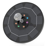 Solar Fountain Pump Solar Powered Floating Water Fountain with 7 Nozzles