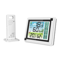 Wireless Weather Station Indoor Outdoor Thermometer Digital Humidity Monitor Style 1
