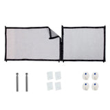 Pets Barrier Pet Mesh Magic Gate Baby Kid Safety Fence Portable Guard