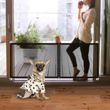 Pets Barrier Pet Mesh Magic Gate Baby Kid Safety Fence Portable Guard