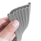 Door Draft Stopper Door Bottom Weather Stripping Cuttable Weather Stripping Door Seal Grey