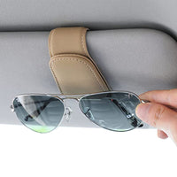 Magnetic Sunglass Holder Sunglasses Clip for Car Visor Khaki