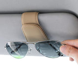 Magnetic Sunglass Holder Sunglasses Clip for Car Visor Khaki
