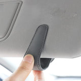 Magnetic Sunglass Holder Sunglasses Clip for Car Visor Grey