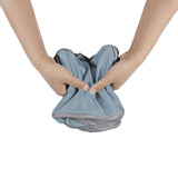 6Pcs Compression Packing Cubes Suitcase Organizer Bag Luggage Storage Bag Grey