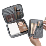 6Pcs Compression Packing Cubes Suitcase Organizer Bag Luggage Storage Bag Grey