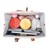 3Pcs Mommy Bag Baby Diaper Bag Large Functional Travel Overnight Pregnancy Bag Beige