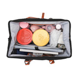 3Pcs Mommy Bag Baby Diaper Bag Large Functional Travel Overnight Pregnancy Bag Black