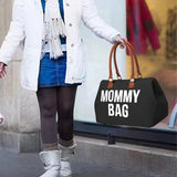 3Pcs Mommy Bag Baby Diaper Bag Large Functional Travel Overnight Pregnancy Bag Black