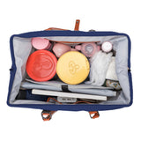 3Pcs Mommy Bag Baby Diaper Bag Large Functional Travel Overnight Pregnancy Bag Dark Blue