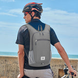 Unisex Hiking Backpack Foldable Travel Daypack Sport Camping Bag Light Grey