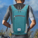 Unisex Hiking Backpack Foldable Travel Daypack Sport Camping Bag Green