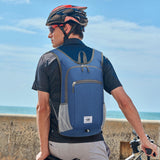 Unisex Hiking Backpack Foldable Travel Daypack Sport Camping Bag Royal Blue