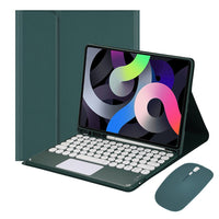 Wireless Bluetooth Keyboard Mouse Case for iPad