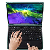 Wireless Bluetooth Keyboard Mouse Case for iPad