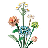 DIY Flowers Bouquet Building Blocks Toys Kit Bricks Toys Home Decoration Style 2