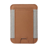 Magnetic Card Holder Card Wallet Pocket for Magsafe iPhone 12/13/14 Series Brown