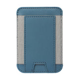 Magnetic Card Holder Card Wallet Pocket for Magsafe iPhone 12/13/14 Series Blue