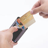 Magnetic Card Holder Card Wallet Pocket for Magsafe iPhone 12/13/14 Series Black