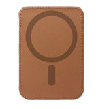 Magnetic Card Holder Card Wallet Pocket for Magsafe iPhone 12/13/14 Series Brown