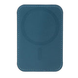 Magnetic Card Holder Card Wallet Pocket for Magsafe iPhone 12/13/14 Series Blue