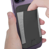 Magnetic Card Holder Card Wallet Pocket for Magsafe iPhone 12/13/14 Series Black