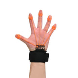 Finger Exerciser Hand Grip Strength Trainer Finger Strengthener for Hand Black