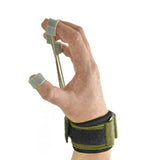 Finger Exerciser Hand Grip Strength Trainer for Hand Army Green