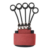 Finger Exerciser Hand Grip Strength Trainer for Hand Red
