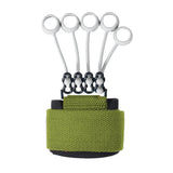Finger Exerciser Hand Grip Strength Trainer for Hand Army Green