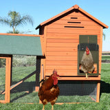 Automatic Chicken Coop Door Opener Poultry Gate Light Sensing Chicken House Door Green