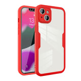 Full Body Case For iPhone 14 Plus Red