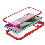 Full Body Case For 14 iPhone 14 Red