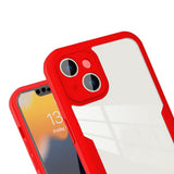 Full Body Case For iPhone 14 Plus Red