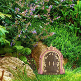Mini Fairy Garden Door Miniature Fairy Door Garden Outdoor Decor Accessories Style 3