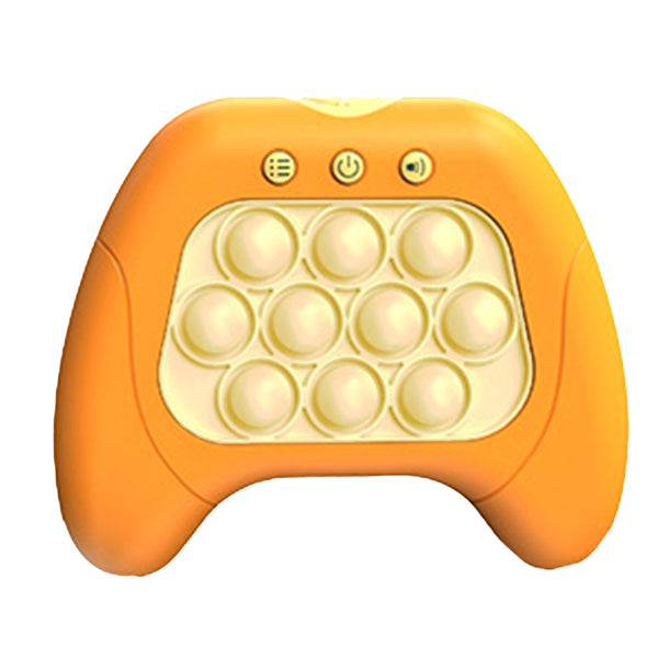Poping Handheld Game Machine Light Up Pop Games Sensory Fidget Toys Orange