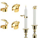 4Pcs Candle Snuffer Automatic Candle Extinguisher Gold