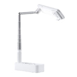 Portable Phone Holder Stand Wireless Dimmable LED Selfie Fill Light Lamp