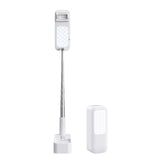Portable Phone Holder Stand Wireless Dimmable LED Selfie Fill Light Lamp